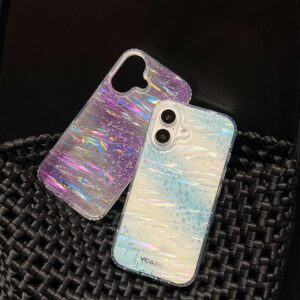 قاب موبايل آيفون طرح موج هفت رنگ مناسب برای اپل IPhone 13 pro