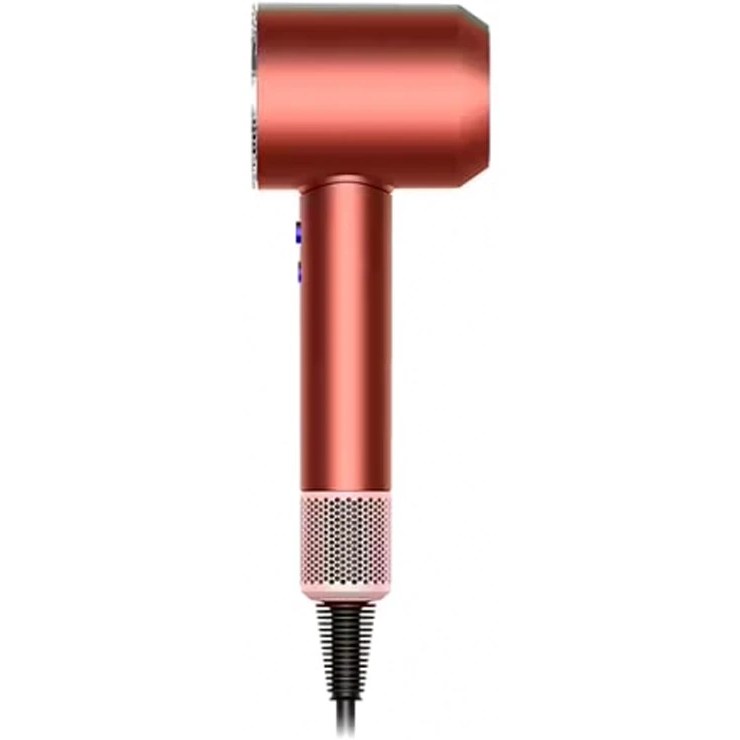 سشوار خانگی 220 وات دایسون مدل Supersonic nural HD16، موتور AC، وزن 2140 گرم، دارای سری متمرکزکننده باریک، متمرکزکننده پهن، سری برسدار گرد پهن، سری چرخشی، سری شانهدار، کیف نگهدارنده با ویژگی صافکنندگی، با قابلیت عملکرد توربو سشوار خانگی 220 وات دایسون مدل Supersonic nural HD16، موتور AC، وزن 2140 گرم، دارای سری متمرکزکننده باریک، متمرکزکننده پهن، سری برسدار گرد پهن، سری چرخشی، سری شانهدار، کیف نگهدارنده با ویژگی صافکنندگی، با قابلیت عملکرد توربو